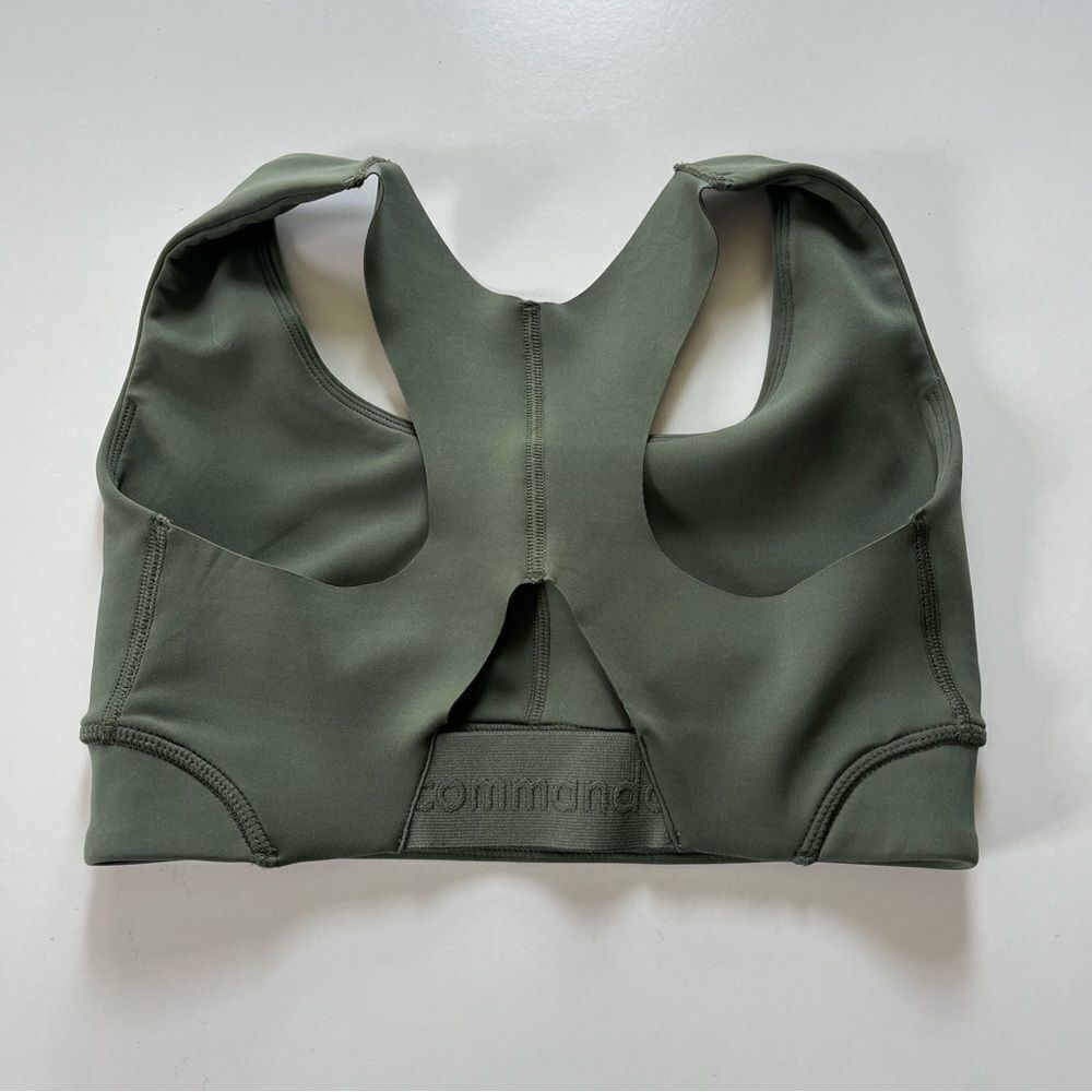 Commando Green Sports Bra XS - Picture 2 of 6